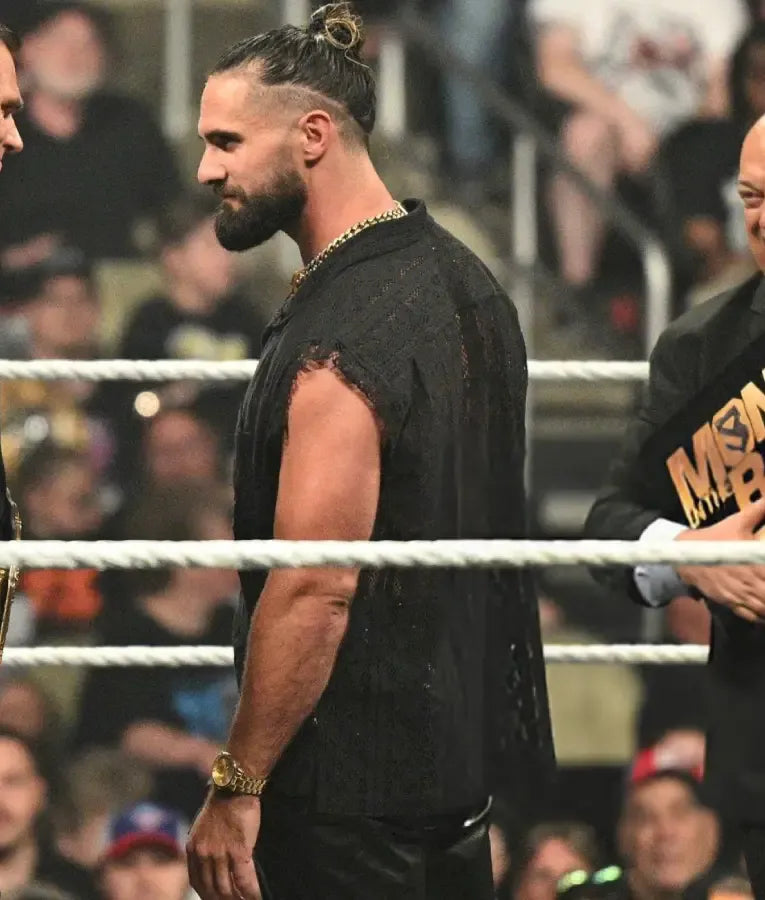 Seth Rollins Monday Night RAW Black Shirt
