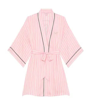 Victoria’s Secret Fashion Show ’24 Glazed Satin Short Robe