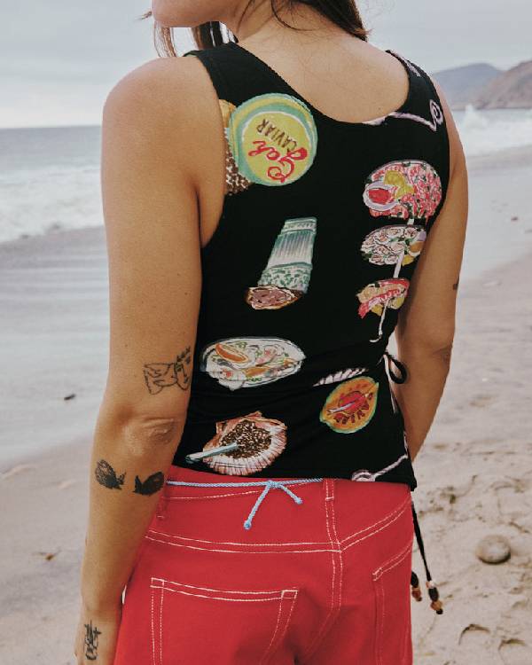 The Bold and the Beautiful Laneya Grace Printed Tank Top Shopotiny