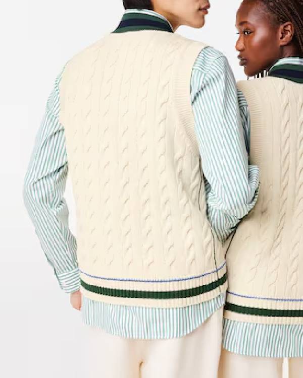Real Housewives of Miami Marysol Patton Knit Sweater Vest Clanton Jacket