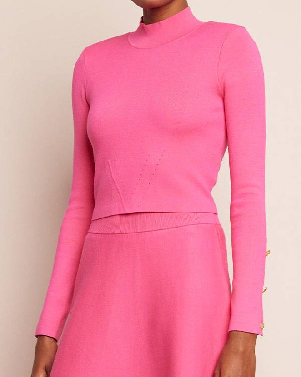 Today Show Jenna Bush Hager Pink Top Clanton Jacket