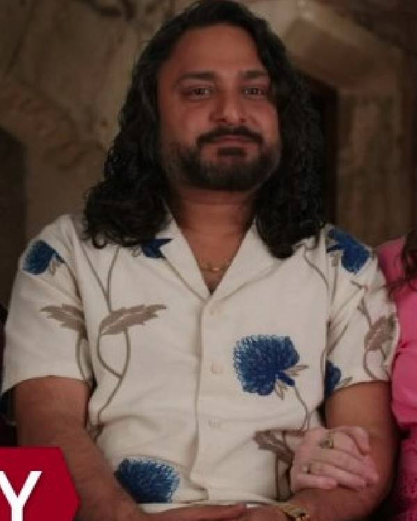 90 Day The Last Resort S03 White Floral Shirt WorthVee