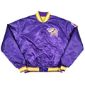 90s Minnesota Vikings Bomber Satin Jacket