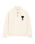 Access Daily 2025 EJ White Heart Polo Sweater