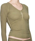 Access Daily 2025 Victoria Monet Long Sleeve Top