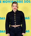 Adriana Torrebejano Coartadas Photocall Denim Jacket
