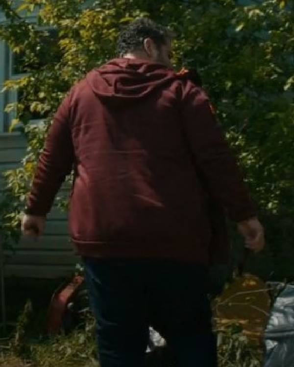 Adulthood Josh Gad Burgundy Hoodie USA Jackets