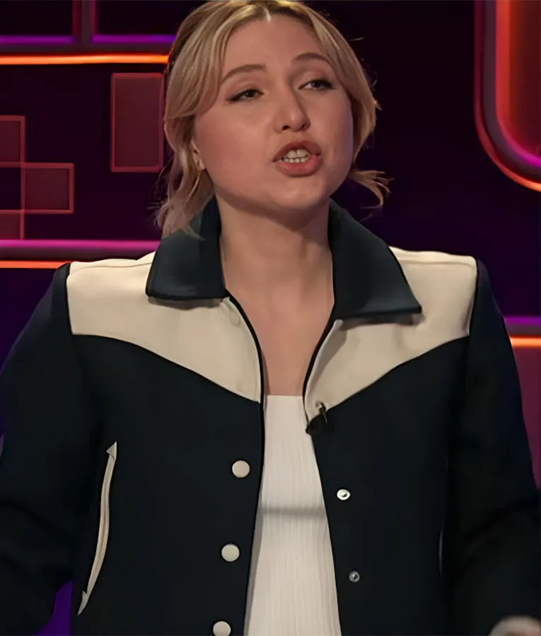 After Midnight Taylor Tomlinson Varsity Bomber Jacket