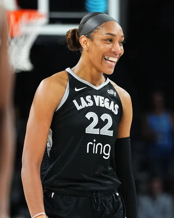 A’ja Wilson Las Vegas Aces Black Jersey
