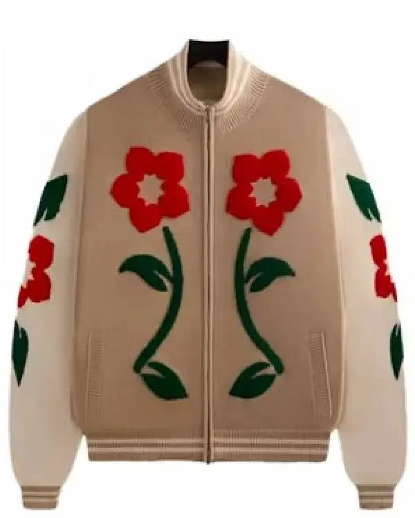 Alls Fair S01 Chase Munroe Floral Zip Jacket