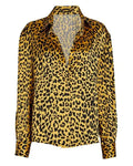 Alls Fair S01 Emerald Greene Animal Printed Blouse