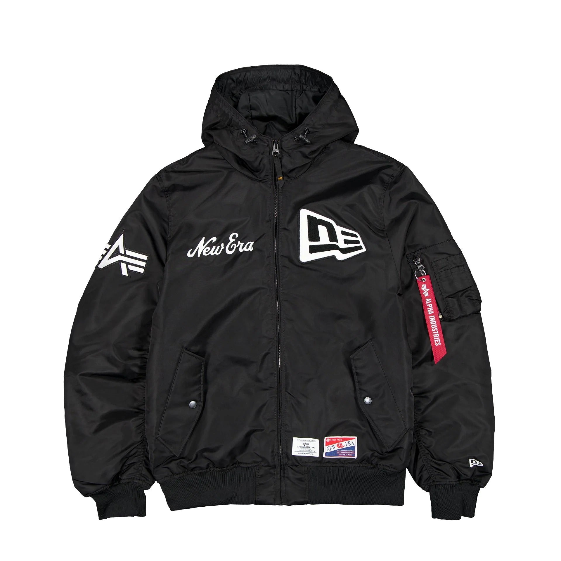 Alpha Industries L-2B Hooded Bomber Jacket - Trendy Layer