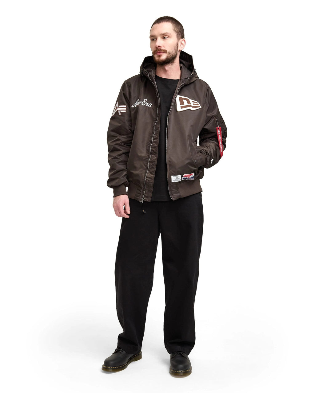 Alpha Industries L-2B Hooded Bomber Jacket - Trendy Layer