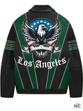 American Eagle Leather Jacket Clanton Jacket