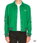 Amiri Bones Letterman Wool Jacket Clanton Jacket