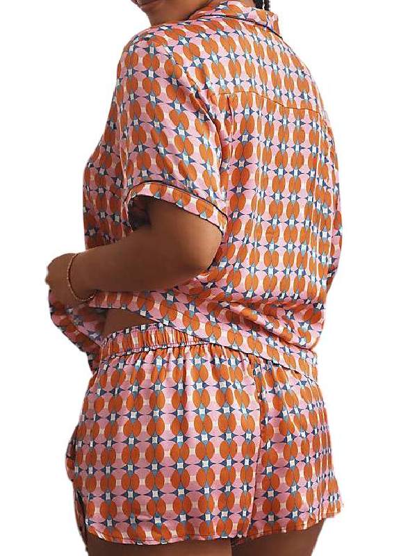 Arianna Horton Days of Our Lives Geometric Print Pajamas WorthVee