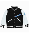 “Asteroids” Varsity Jacket black