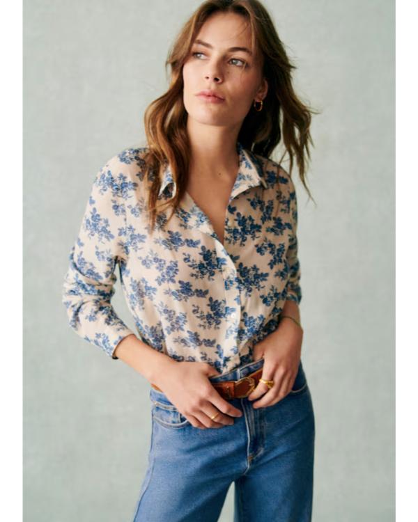 Georgie And Mandys First Marriage S02 Rachel Bay Jones Floral Shirt