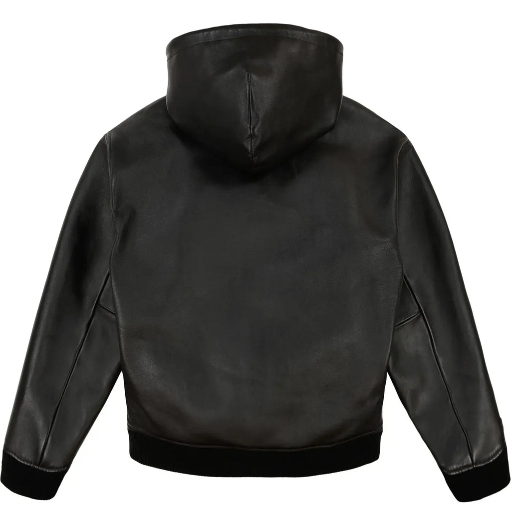 Avirex Inspired Black Limited Edition Hooded Jacket