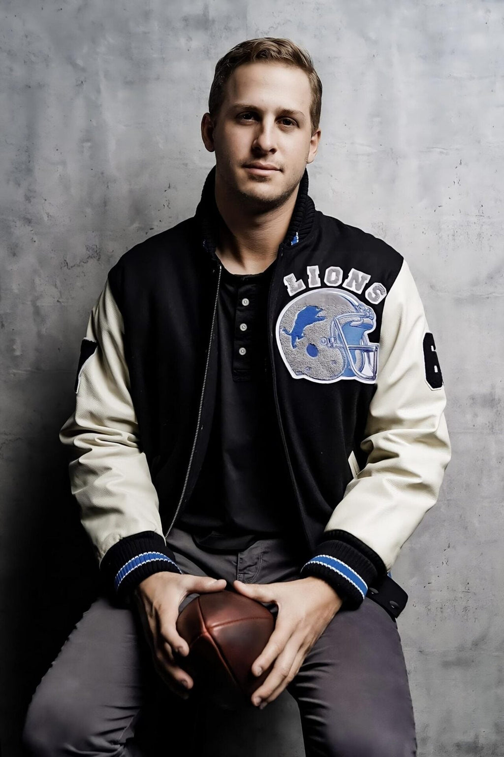 Axel Foley Detroit Lions Jacket - Trendy Layer