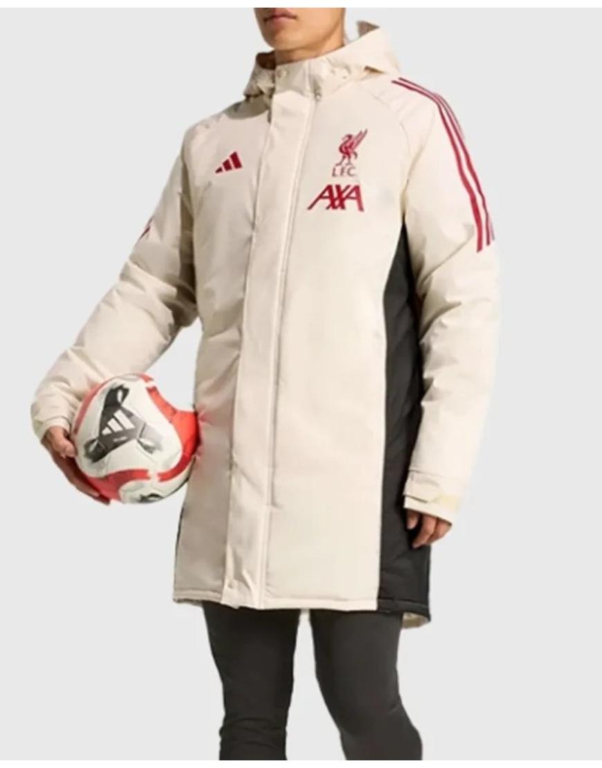 LFC Adidas 25/26 Domestic Long Match Day Jacket Clanton Jacket