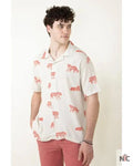 Bachelor In Paradise S10 Hakeem Moulton Tiger Print Shirt Clanton Jacket