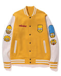 Bape Simpsons Baby Milo Varsity Jacket Clanton Jacket