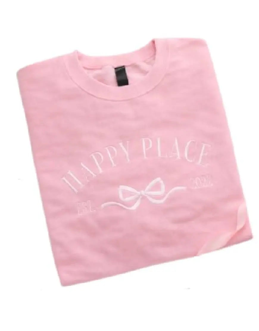 Baylen Out Loud S03 Baylen Dupree Pink Happy Place Sweater WorthVee