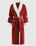 Been Cozy Red Belted Robe