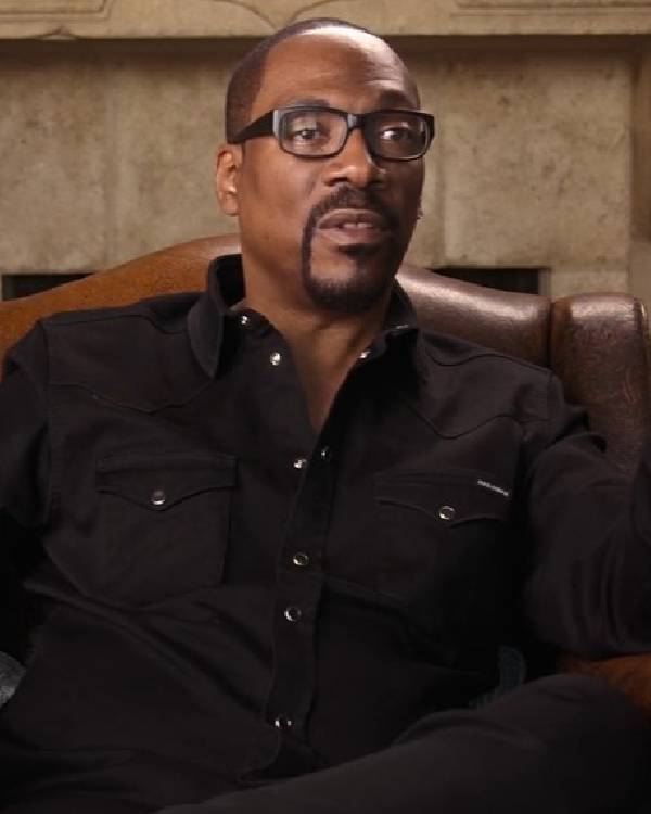 Being Eddie Eddie Murphy Black Shirt