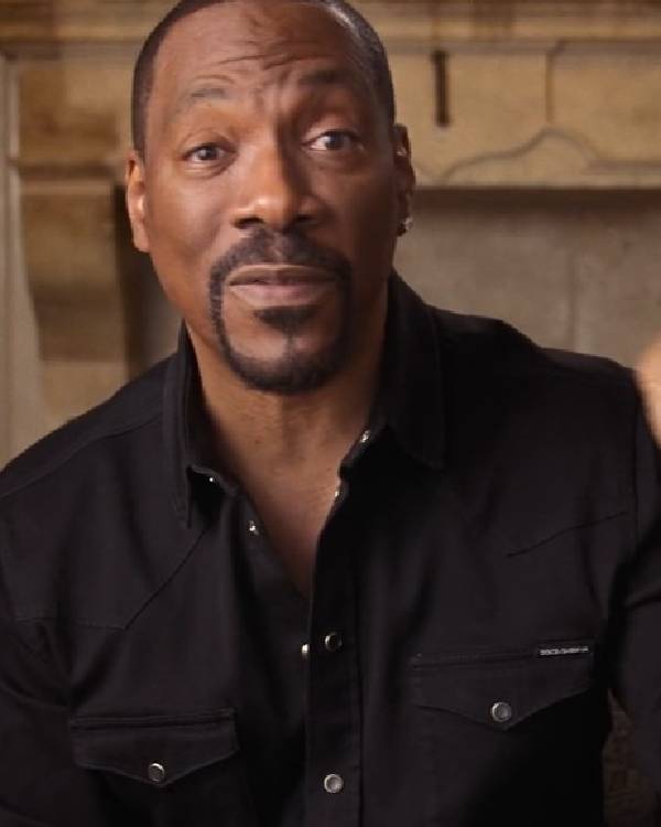 Being Eddie Eddie Murphy Black Shirt
