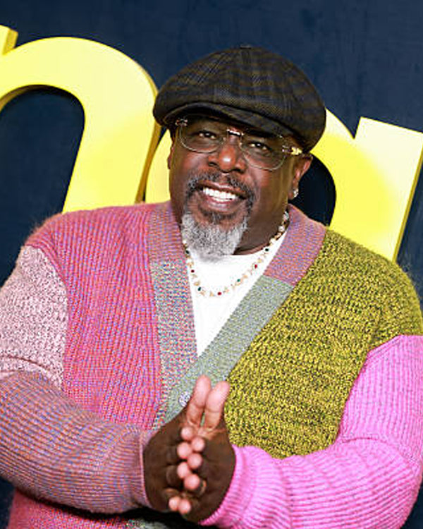 Being Eddie LA Premiere Cedric The Entertainer Cardigan