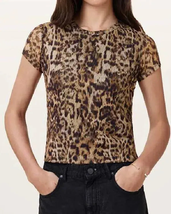 Bel-Air S04 Amira Leopard T-Shirt