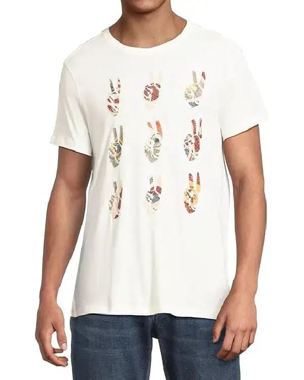 Bel-Air S04 Carlton Banks White Hand Print Graphic Tee
