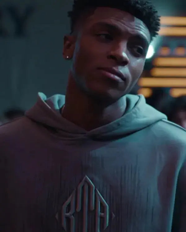 Bel-Air S04 Grey Monogram Hoodie