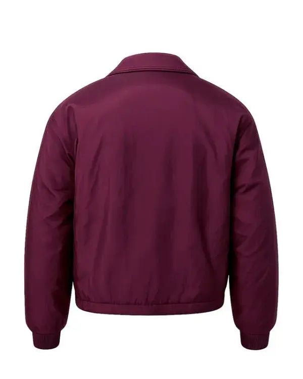 Berlin Concert Logan Henderson Maroon Jacket