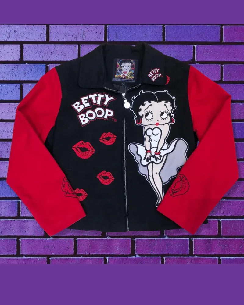 Betty Boop as Marilyn Monroe Racer Jacket