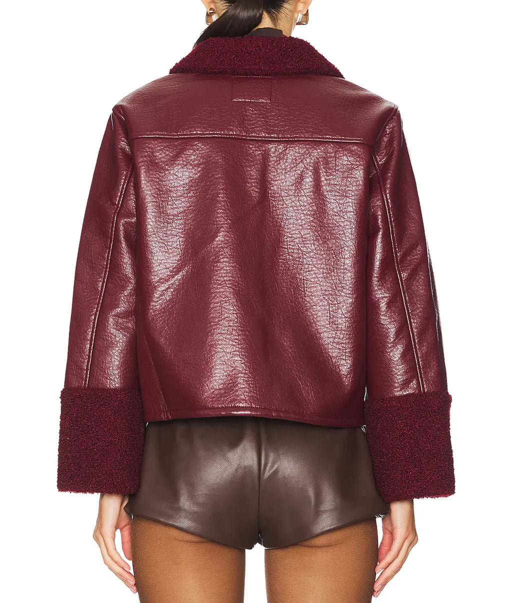 Beyond The Gates 2025 Eva Thomas Leather Shearing Jacket