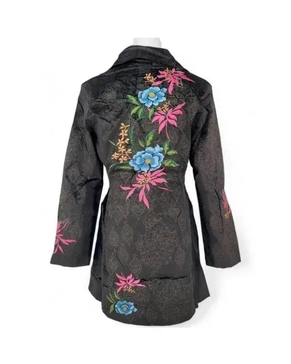 Beyond The Gates 2025 Ambyr Michelle Embroidered Floral Coat