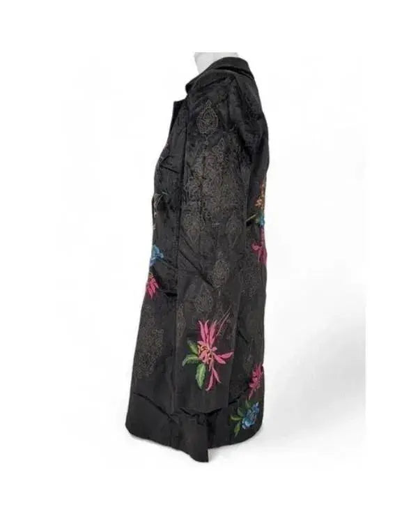 Beyond The Gates 2025 Ambyr Michelle Embroidered Floral Coat