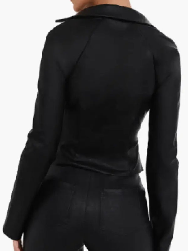 Beyond The Gates 2025 Dana Leslie Thomas Leather Lace Up Top