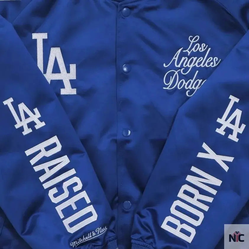 Born X Raised Dodgers Jacket Clanton Jacket