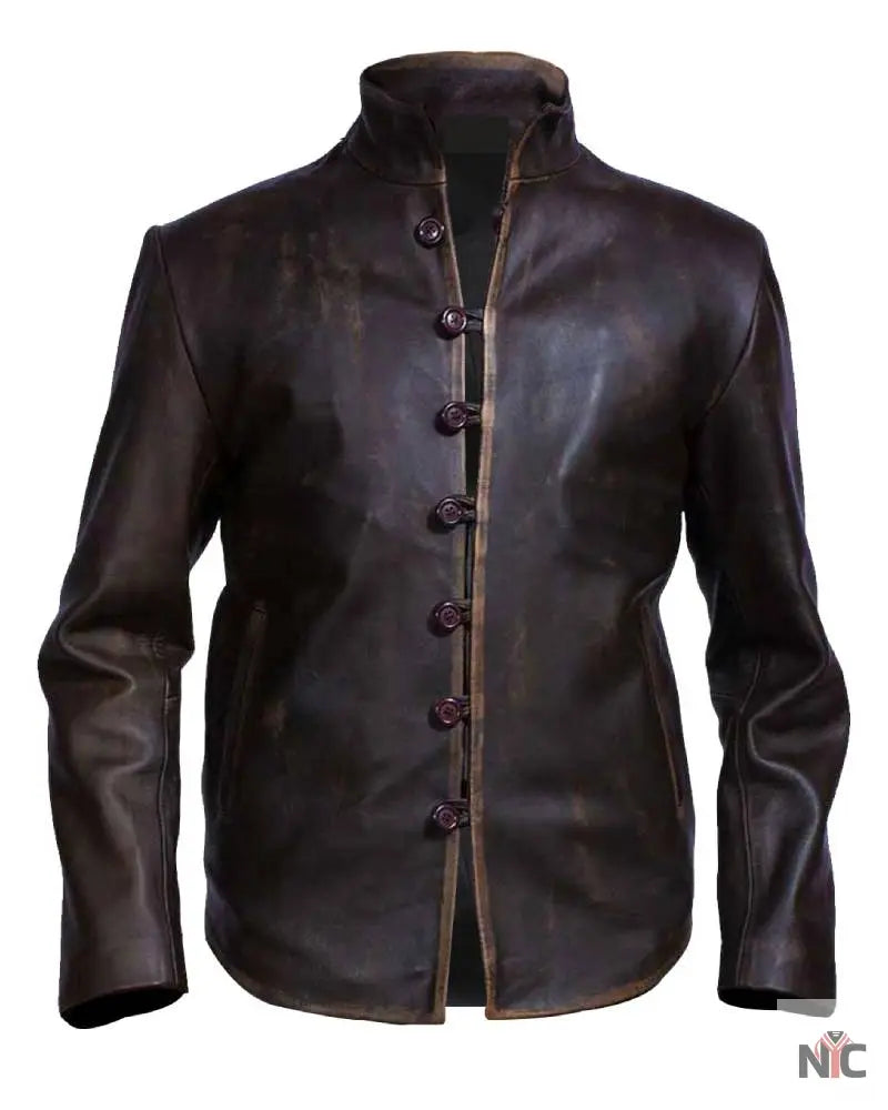 Brent Biker Leather Jacket Clanton Jacket