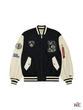 Brooklyn Nets X Alpha X New Era L-2B Bomber Jacket Clanton Jacket