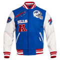 Buffalo Bills Mash Up Wool Varsity Jacket