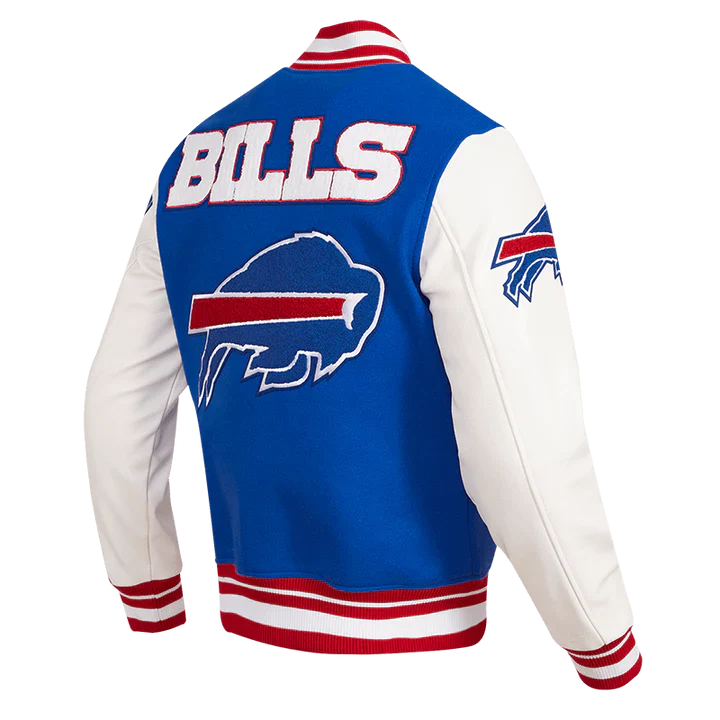 Buffalo Bills Mash Up Wool Varsity Jacket
