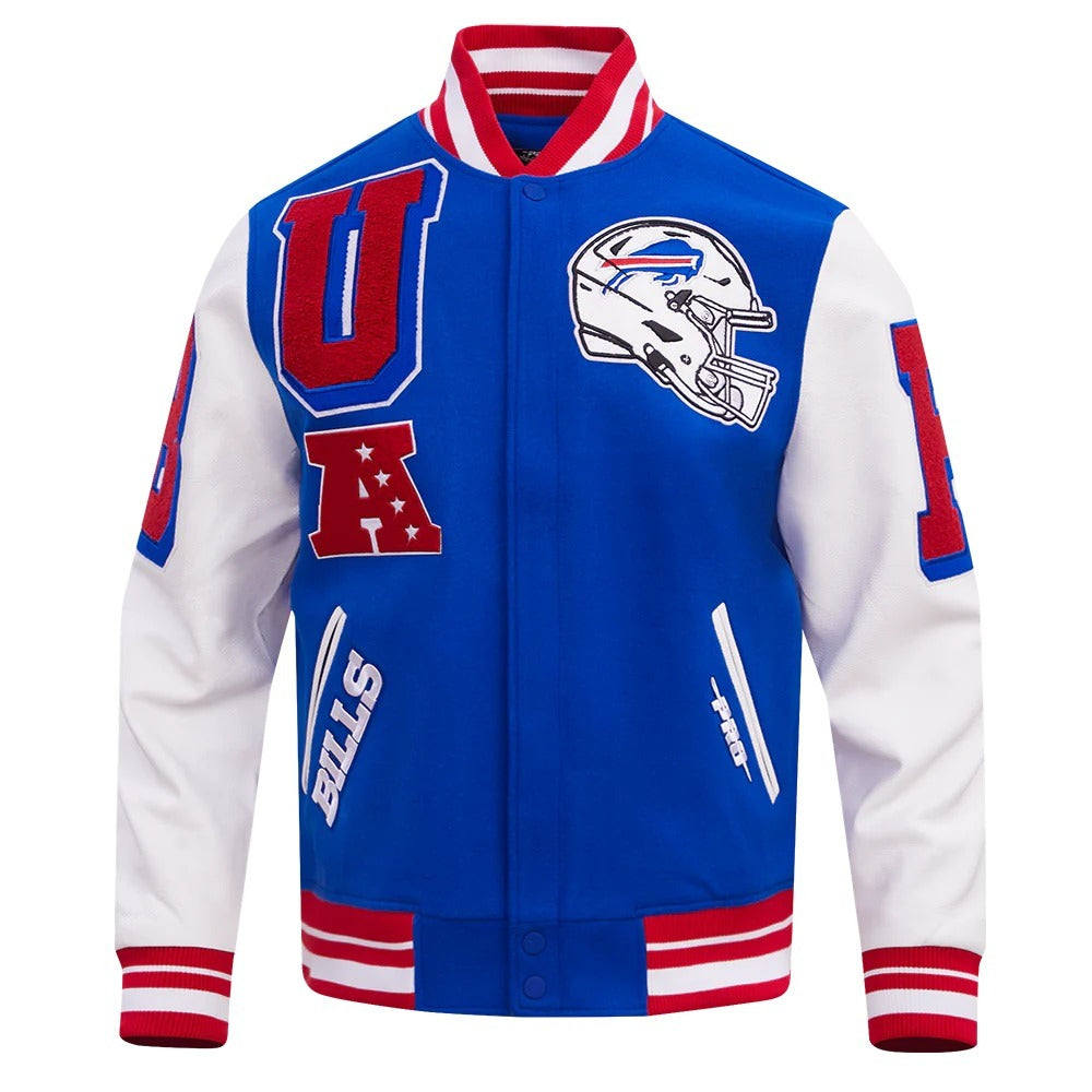 Buffalo Bills Mashup Varsity Jacket