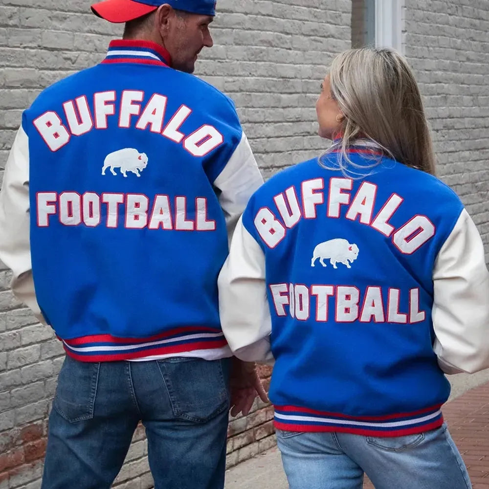 Buffalo Bills Football Varsity Jacket