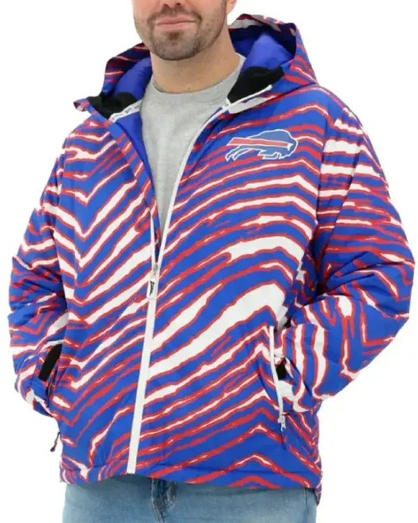 Buffalo Bills Zebra Snow Jacket