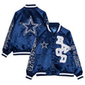 By Way of Dallas Navy Dallas Cowboys Jacket Clanton Jacket